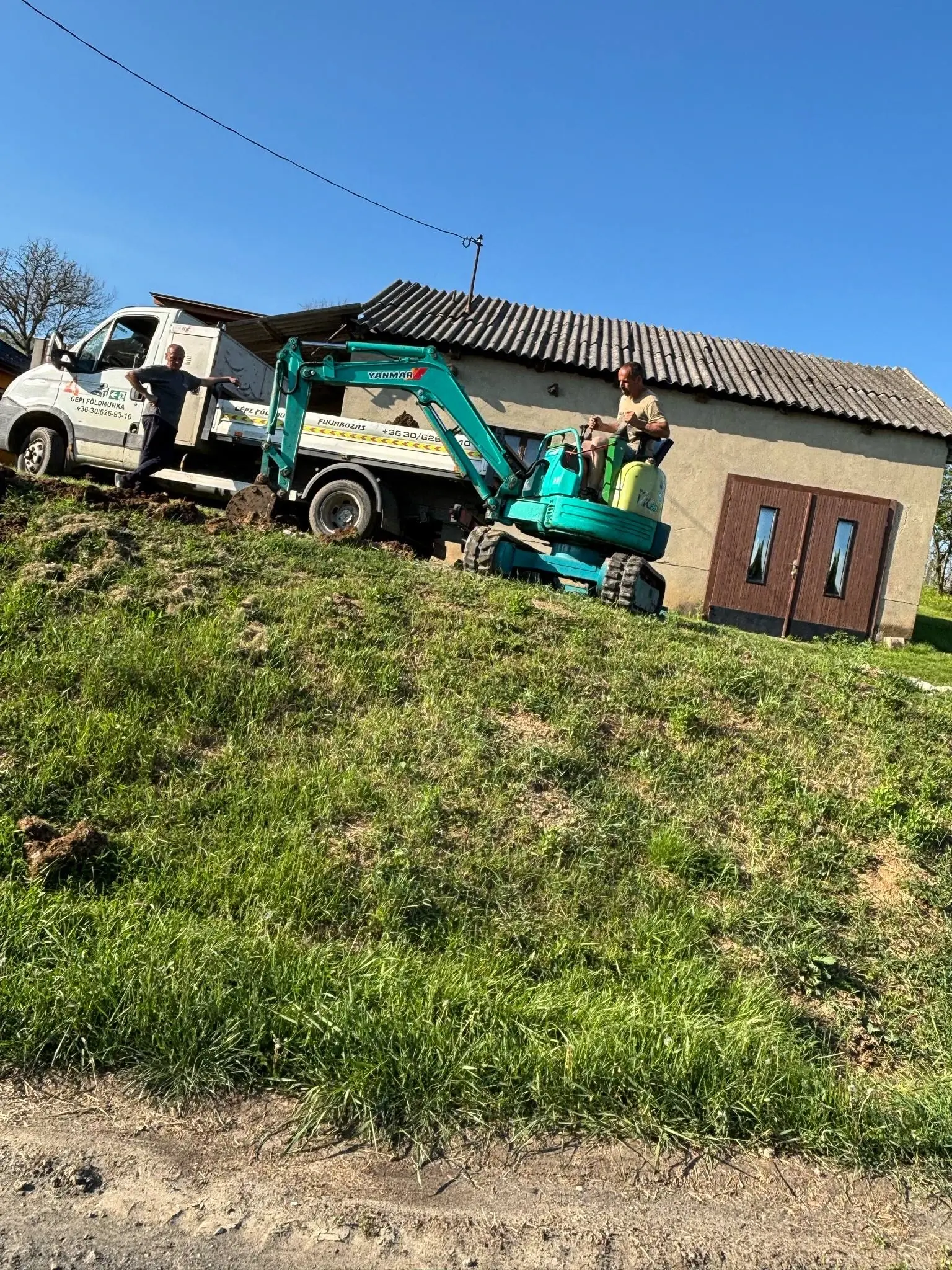 Gépi földmunka szakértő munkában